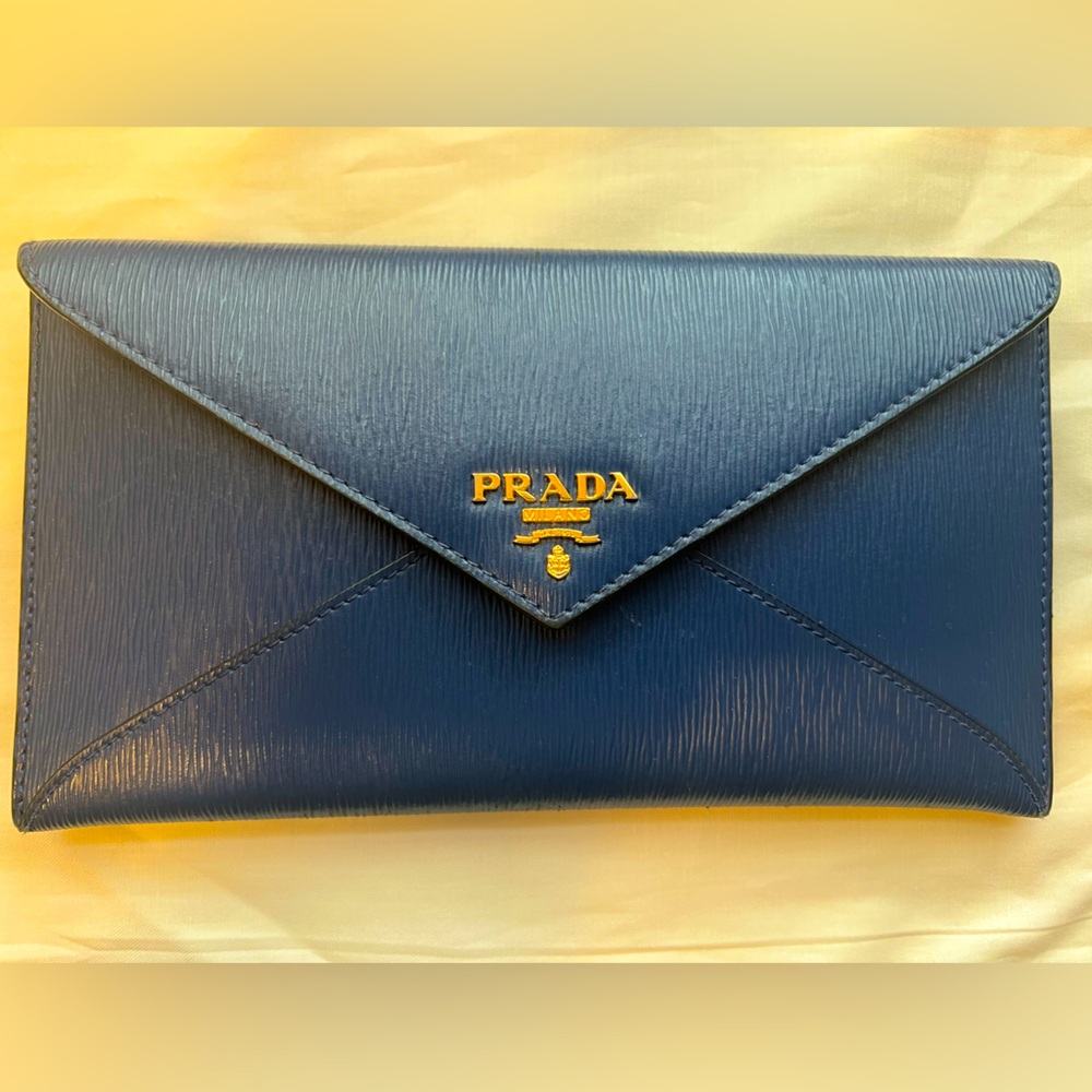 Authentic Prada Envelope Wallet